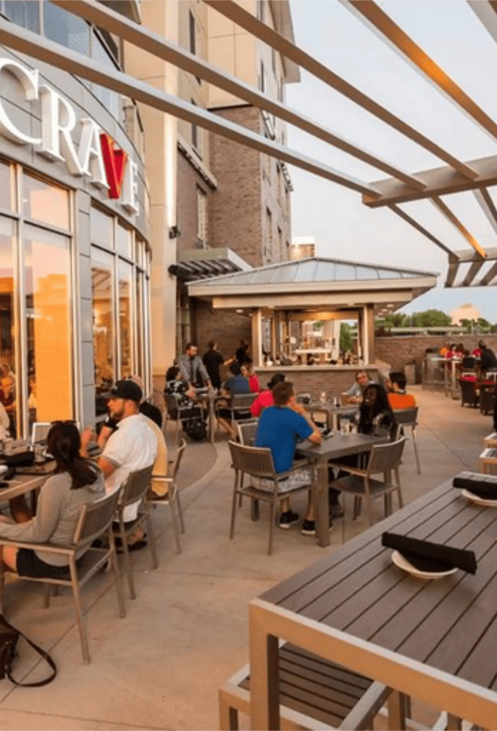 Crave patio