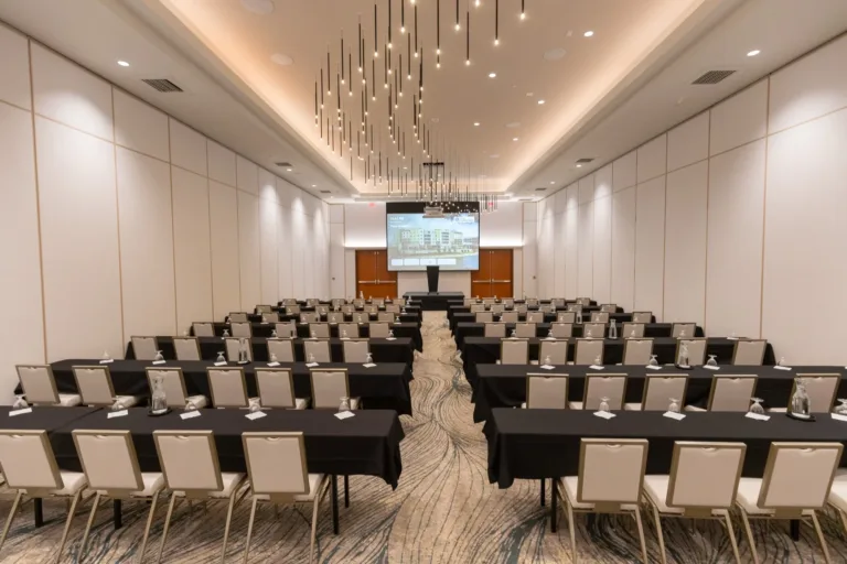 Four Winds Ballroom speaker setup
